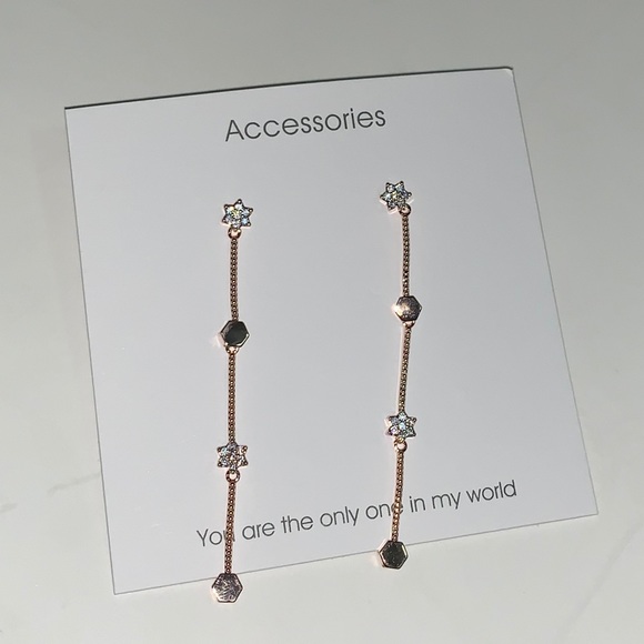 Star earrings - Picture 3 of 3